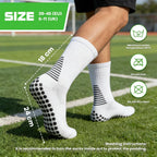 3 Paare Fußball Socken, 39-45 anti Rutsch Fußballsocken Grip Fußball Socken Atmungsaktiv Sportsocken, Football Socks Für Herren Damen Fussball Basketball Laufen