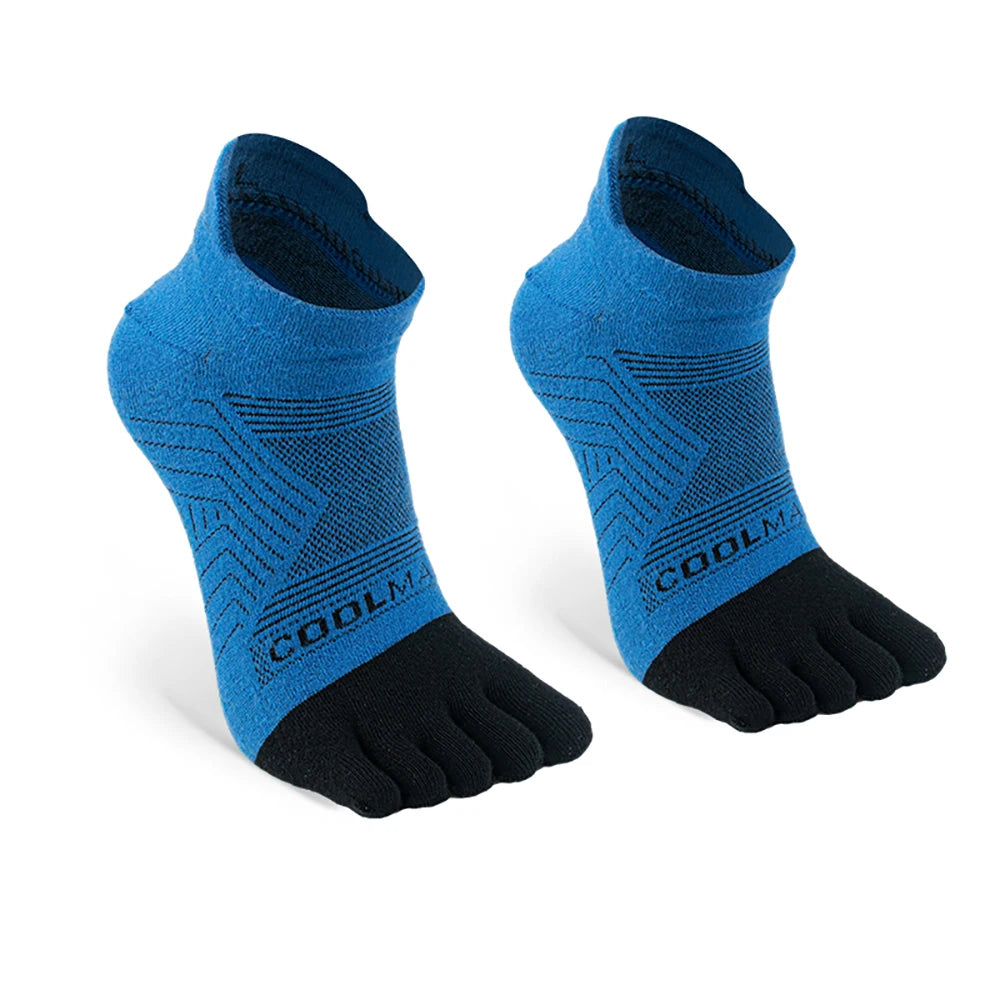 1 Double Running Five Finger Socks Summer Thin Breathable Sports Socks Off-Road Running Professional Sports Quick Drying Socks