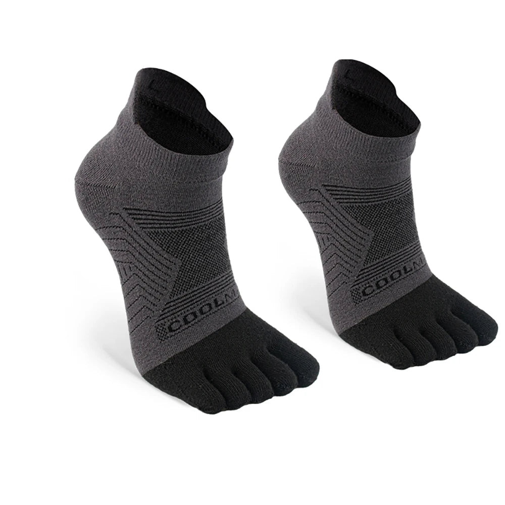 1 Double Running Five Finger Socks Summer Thin Breathable Sports Socks Off-Road Running Professional Sports Quick Drying Socks