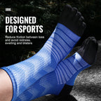 Merino Wool Thermal Socks for Men Moisture Wicking Thicken Warm Ski Hiking Cushioning Compression Sports Toe Socks