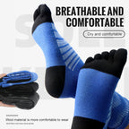 Merino Wool Thermal Socks for Men Moisture Wicking Thicken Warm Ski Hiking Cushioning Compression Sports Toe Socks