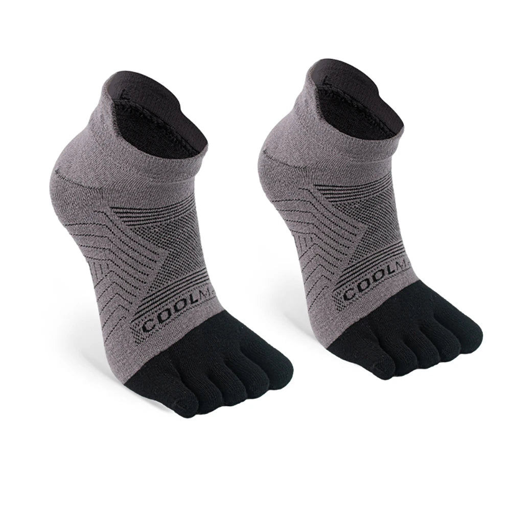1 Double Running Five Finger Socks Summer Thin Breathable Sports Socks Off-Road Running Professional Sports Quick Drying Socks