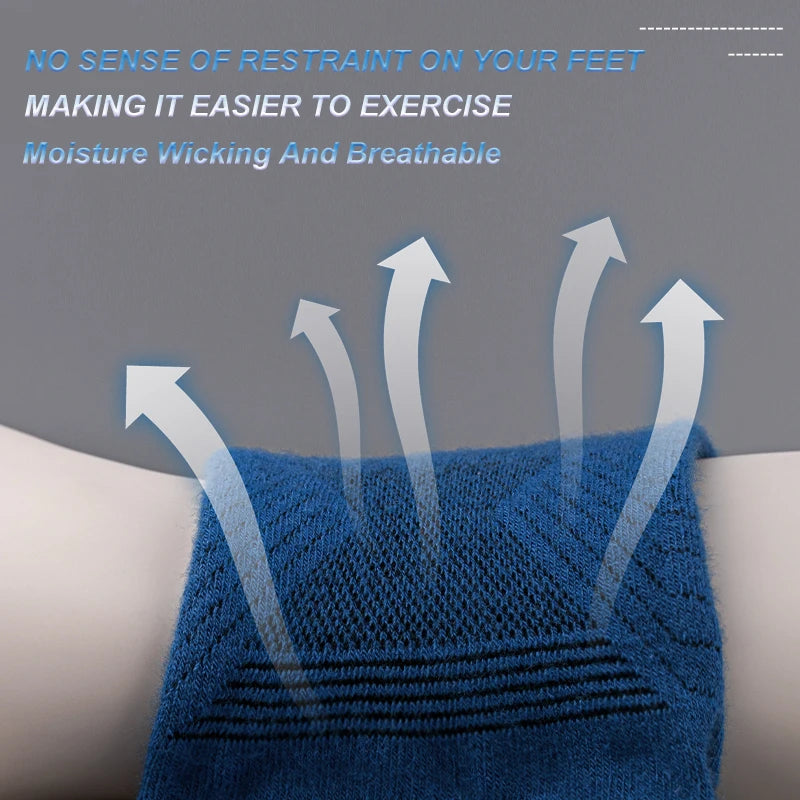 1 Double Running Five Finger Socks Summer Thin Breathable Sports Socks Off-Road Running Professional Sports Quick Drying Socks