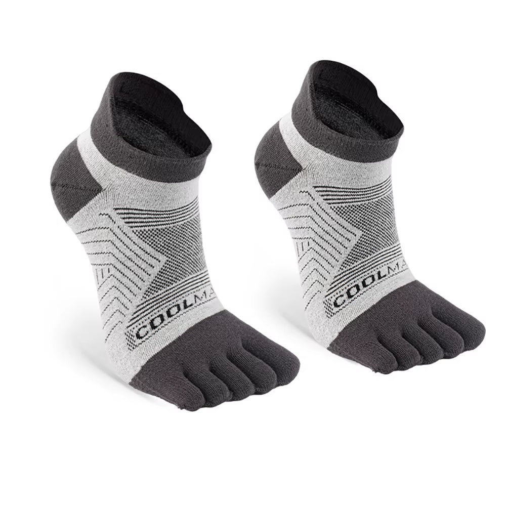 1 Double Running Five Finger Socks Summer Thin Breathable Sports Socks Off-Road Running Professional Sports Quick Drying Socks